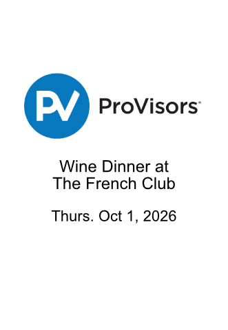 ProVisors Wine Dinner at The French Club 2026